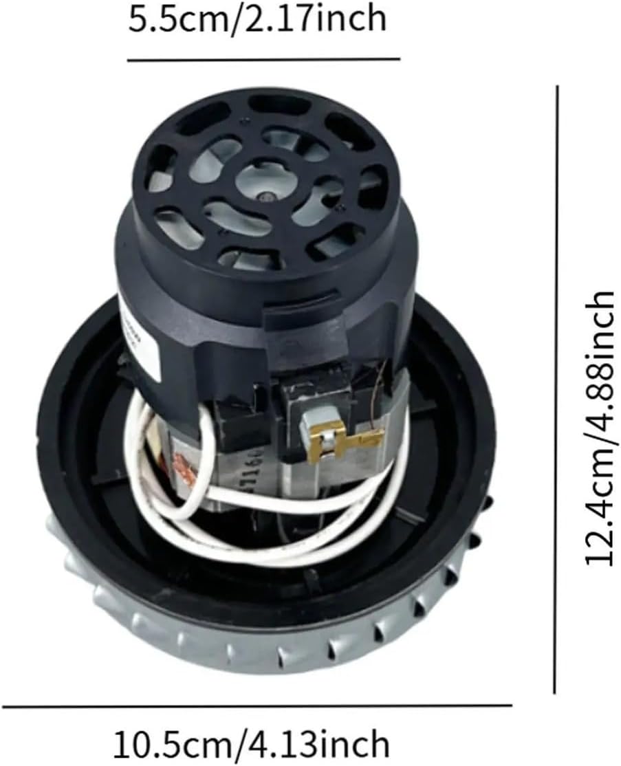 Vacuum Cleaner Motor Wet and Dry Vacuum Cleaner Parts，Compatible for T3143A ， Vacuums Accessories Home Cleaning Dust Collector(130 Motor)