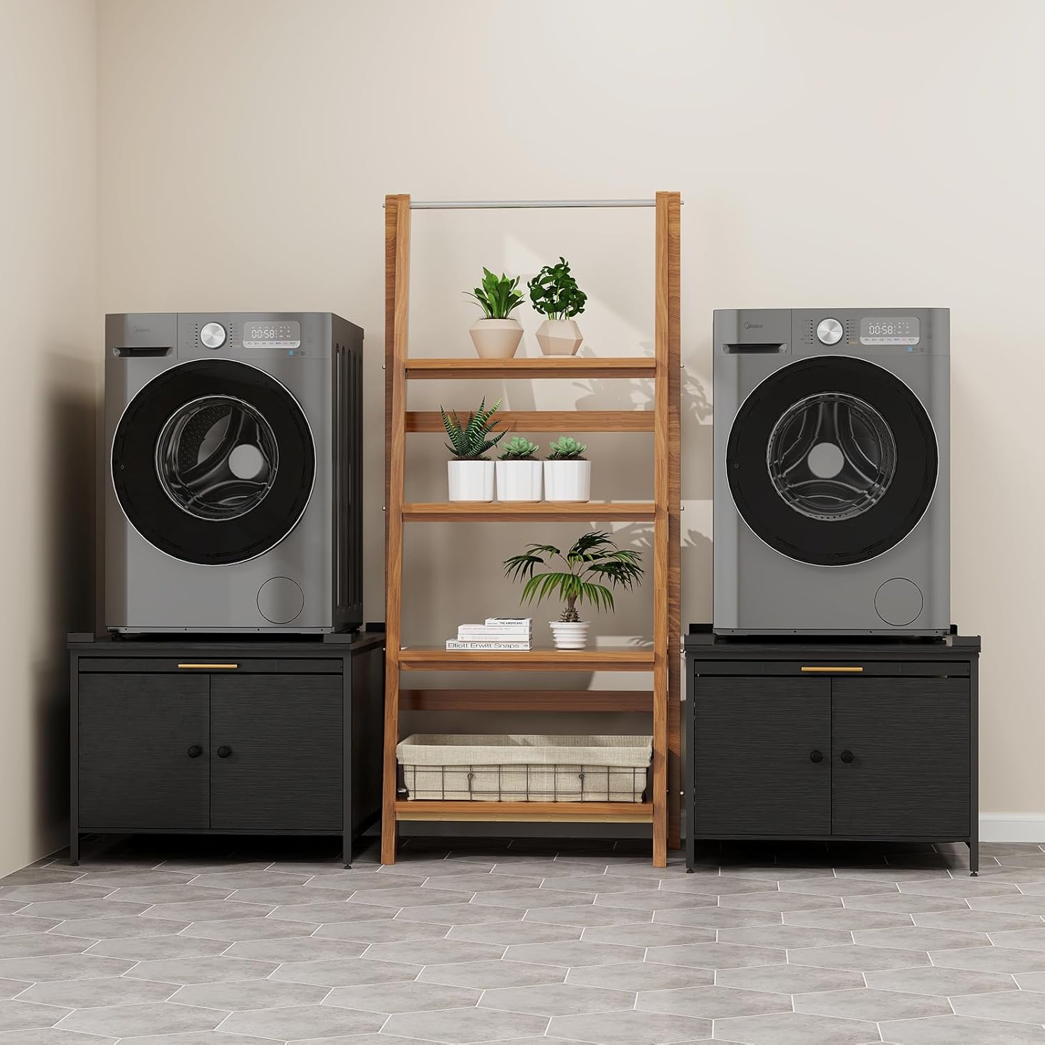 2 Pack Laundry Pedestal for Washer and Dryer, Heavy Duty 29