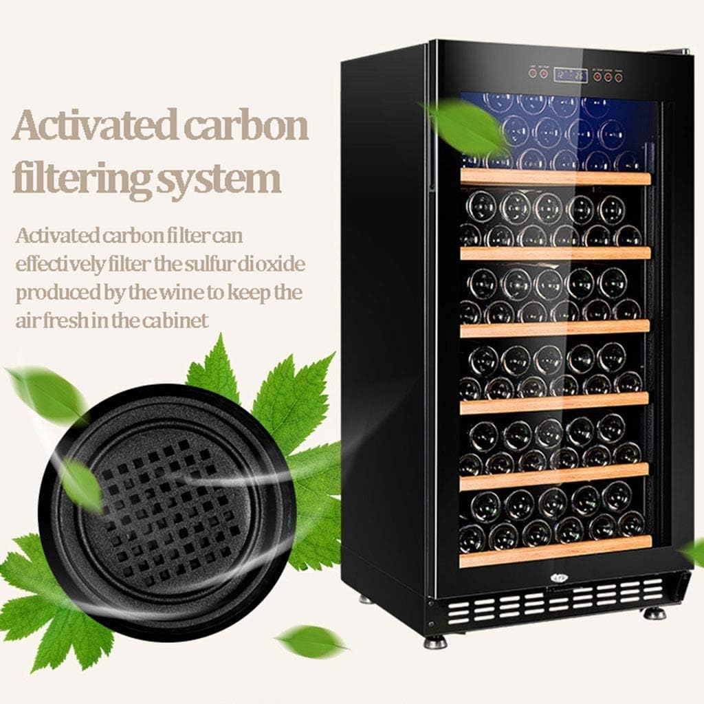 Wine and Beverage Refrigerator | Wine Beer Cooler Refrigerator | Free Standing French Door Drink Fridge with Digital Memory Temperature Control