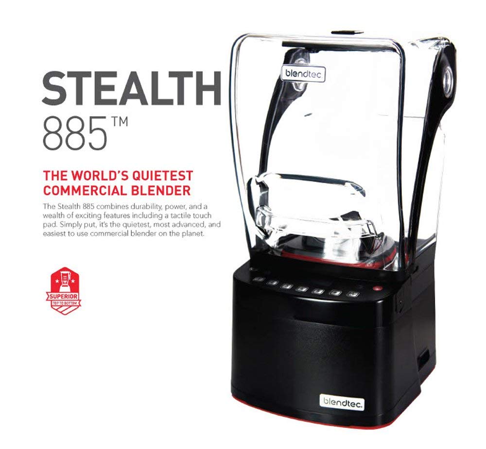 Blendtec Commercial Blender, Black (Renewed)