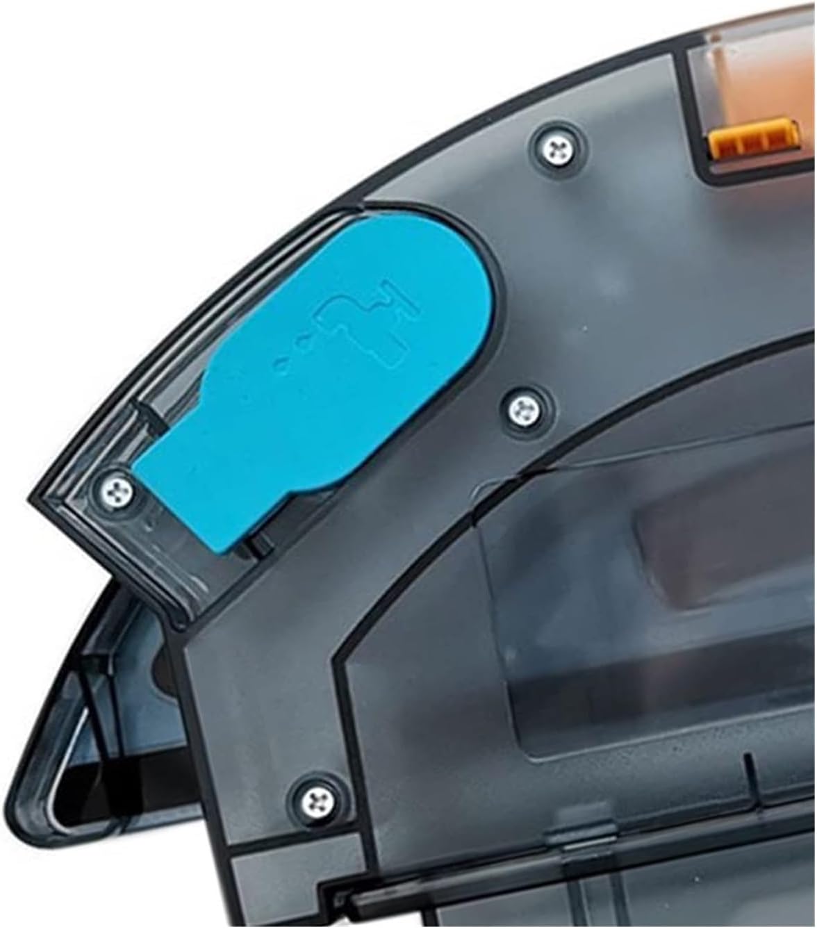 KAFTKO Vacuum Cleaner Water Tank, 2-in-1 Dust Collection Box Parts Replacement. Compatible for ABIR X5/X6/X8 (Color : Orange)