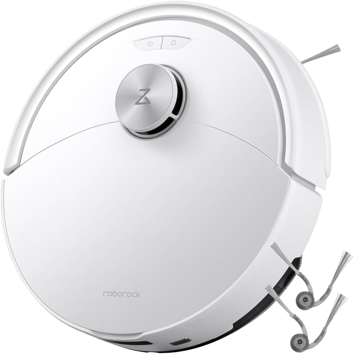 roborock Q10 X5 Robot Vacuum and Mop Combo White with Zero-Tangling Side Brushes Replacement (2 Pieces)