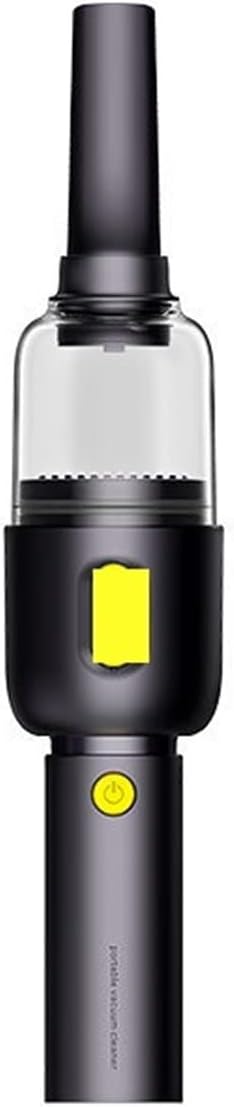 Vacuum Cleaner Car Wireless Charging Car Dry and Wet Mini Convenient Household Handheld (Color : White)