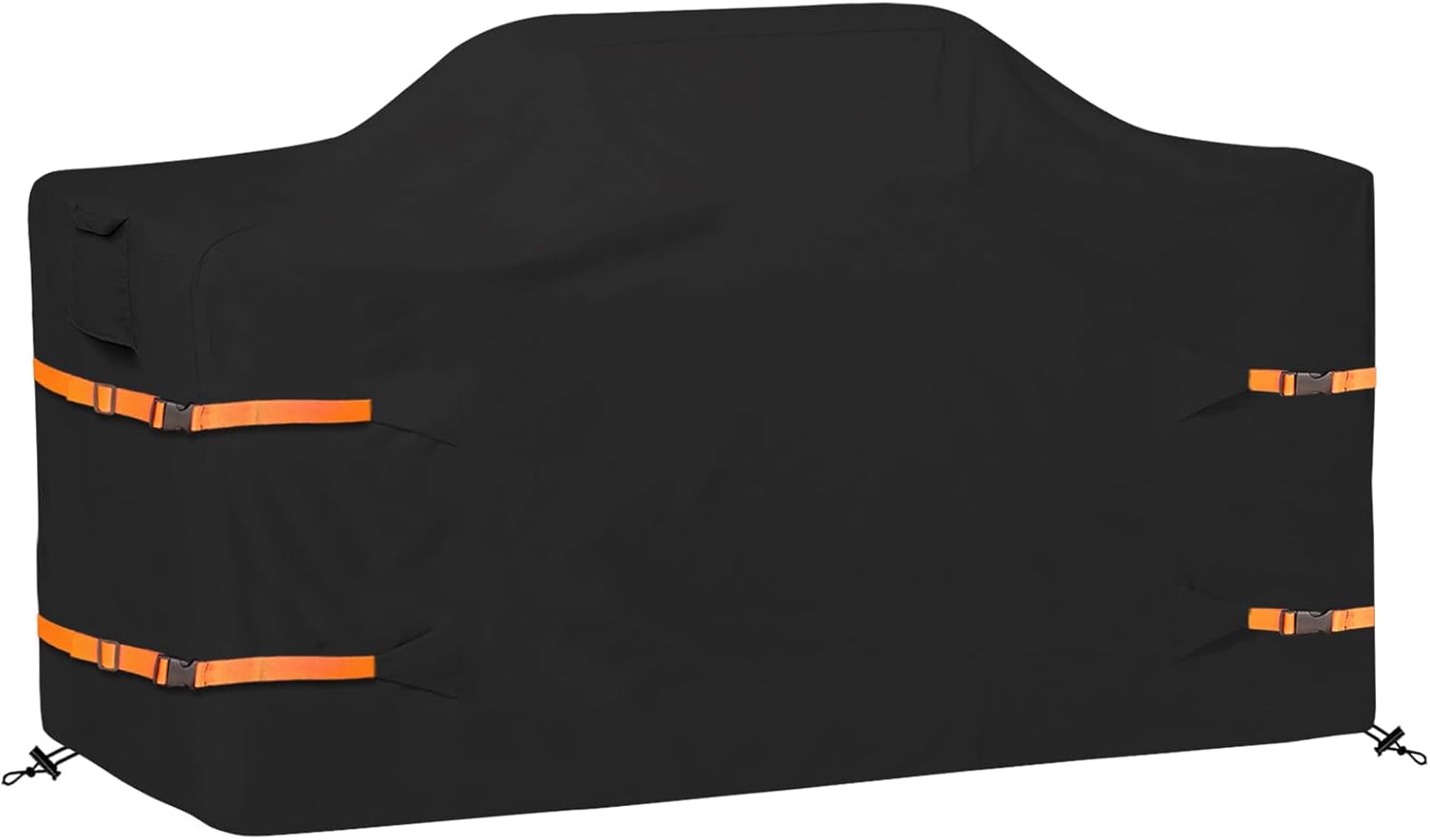 98 in Island Grill Cover,98 Inch Island BBQ Grill Head Cover,Heavy Duty Waterproof Suitable for Outdoor Island Grill BBQ Black