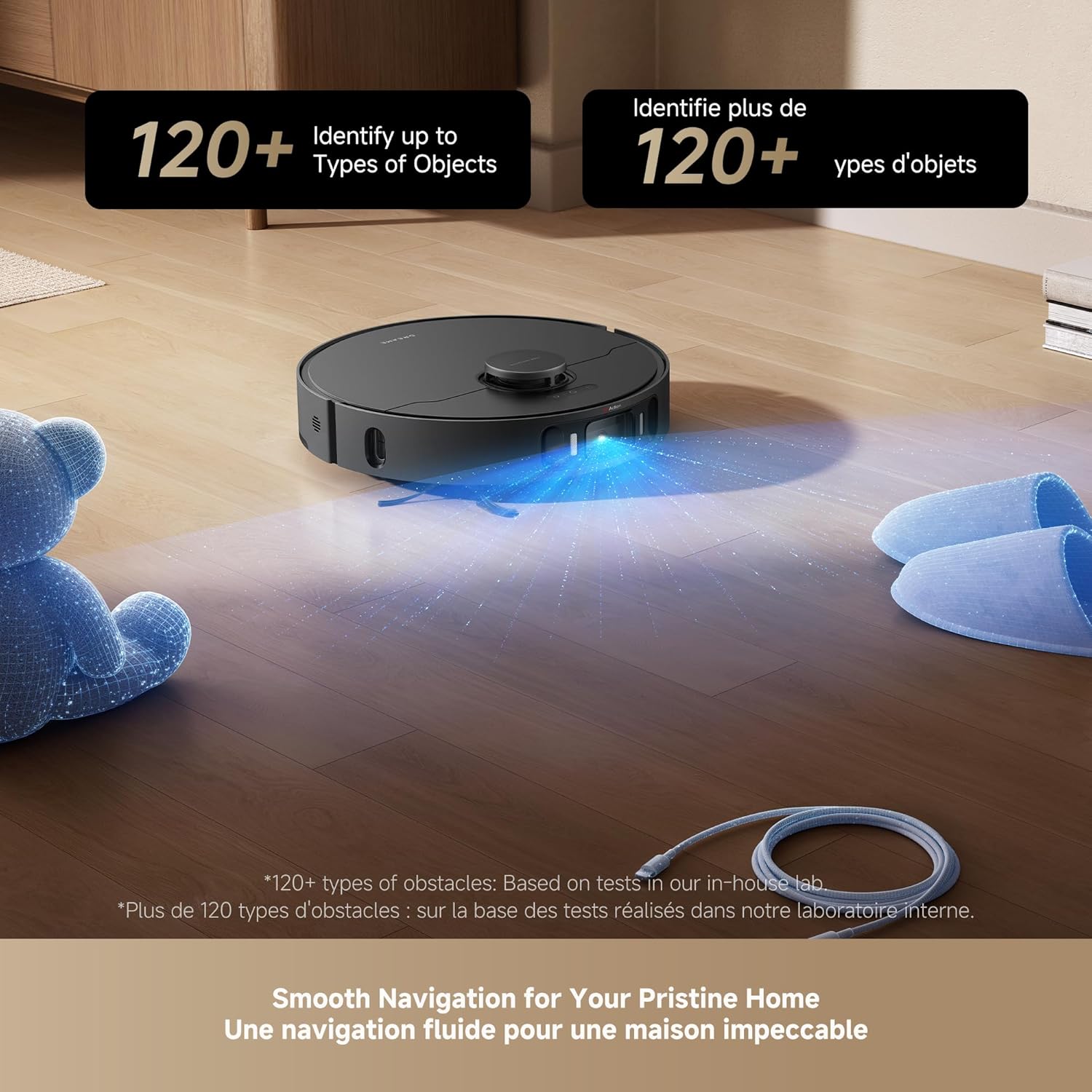 DREAME L40s Ultra AE Robot Vacuum and Mop Combo, 19,000Pa Suction, Self Emptying Dust Box, Flexible Mop & 167℉ Self Cleaning Washboard, Diverse Brush Selection, All-in-One Station, Auto Refill