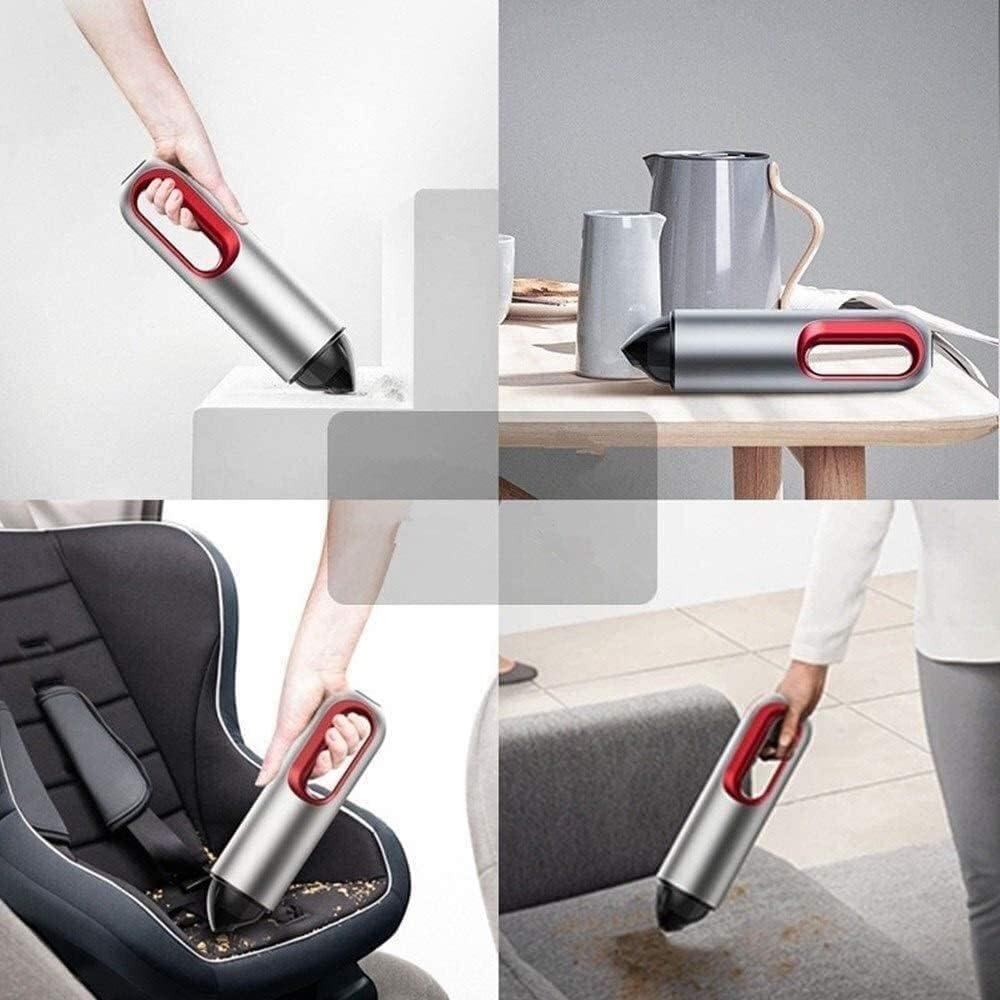 Handheld Car Vacuum Cleaner Cordless, Cordless Vaccumm Cleaner Car Wireless Portable Dual-purpose Strong Suction Vacuum Cleaner Handheld Vaccumm Cleaner for Car Interior Home and Computer Cleaning