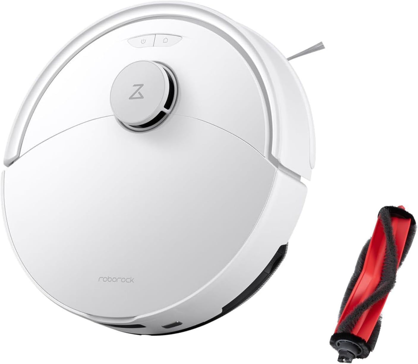 roborock Q10 X5 Robot Vacuum and Mop Combo White with Anti-Tangle Rubber Main Brush