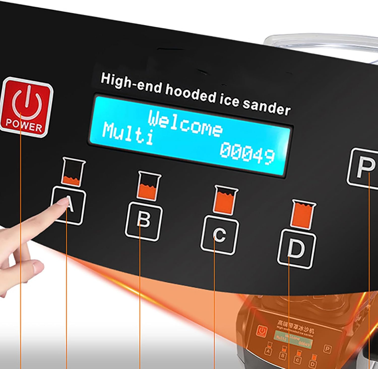 Blender Smoothie Maker, Heavy Duty Commercial Blender, 1.8L Jug Blender Mixer with 4 Presets, Silent Broken Wall Cooking Machine,for Smoothie, Fruits, Kitchen