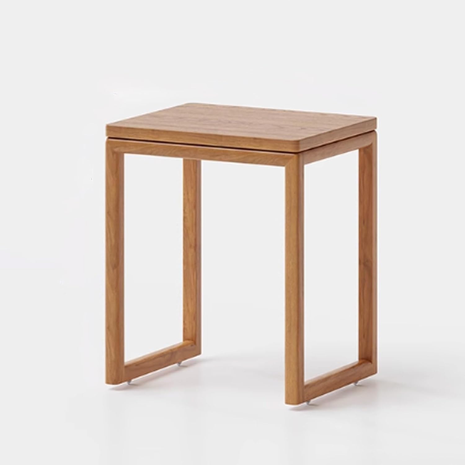 Sweeping Robot Storage Rack, Robot Vacuum Storage Side Table, Robots Vacuum Stand Cabinet, Hidden Cabinet for Sweeping Robots, Mobile Storages Rack, Wood Sofa Sideboard(Natural)