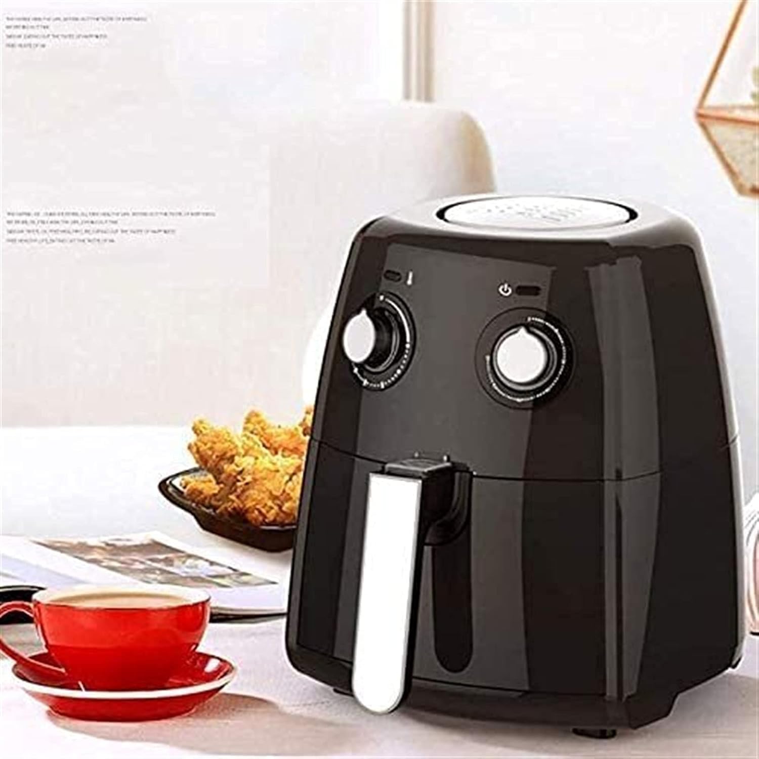 oven mini oven air fryer oven Small Air Fryer, Air Fryer for Home Use 1230W Hot Air Fryer with Timer Temperature Control Dishwasher Safe Userfriendly Design Air Fryer Every Family Small Air Fryer Ov