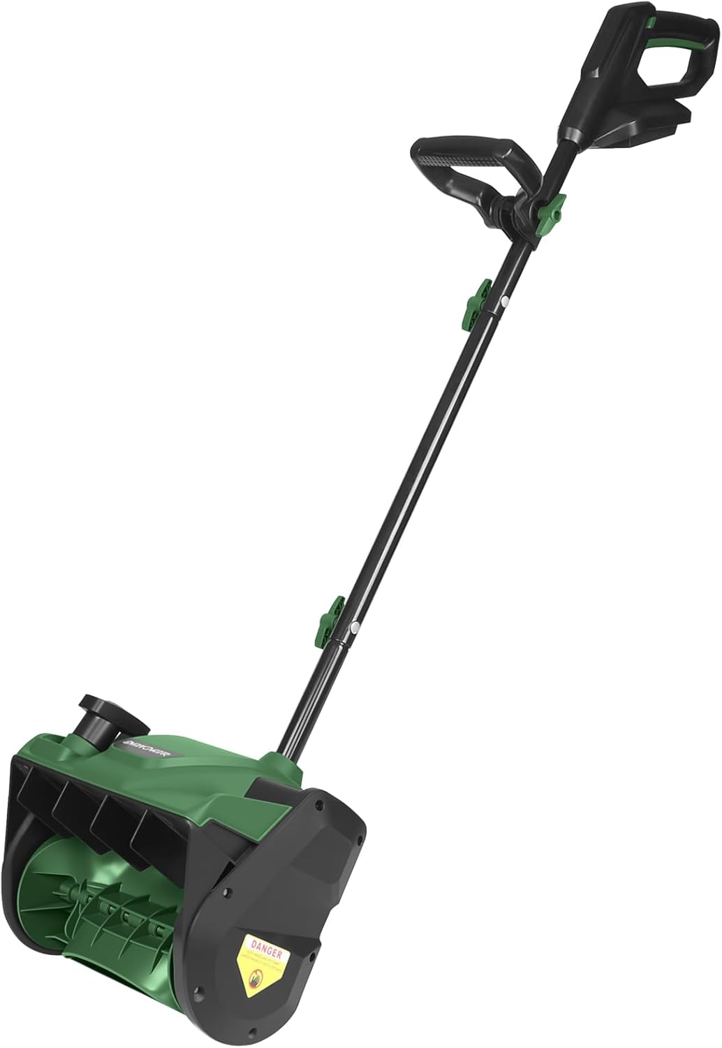 12'' Snow Blower (No Battery) Compatible with Dewalt 20V Max Battery, Cordless Snow Shovel with Knobs and Iron Tube, Adjustable Front Handle, 6