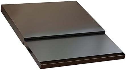 Kitchen Appliance Pull Out Rack Organizer Adjustable Heavy Duty Carbon Steel Multipurpose for Microwave, Oven with 2 Tiers, Black