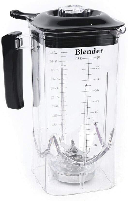 TBVECHI Electric Juice Blender Smoothie Ice Crusher Multi-Functional Blender Commercial Grade 2200W 2.2L