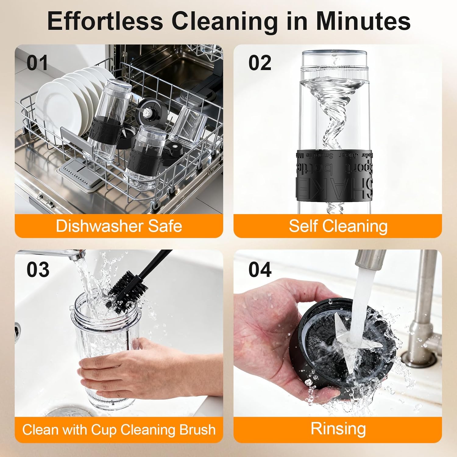 10 In 1 Personal Blender And Grinder Combofor Kitchen, Smoothie Juicer Machines Vegetable And Fruit, For Shakes And Smoothies, Smoothies Maker With 2 Portable Cup, Black