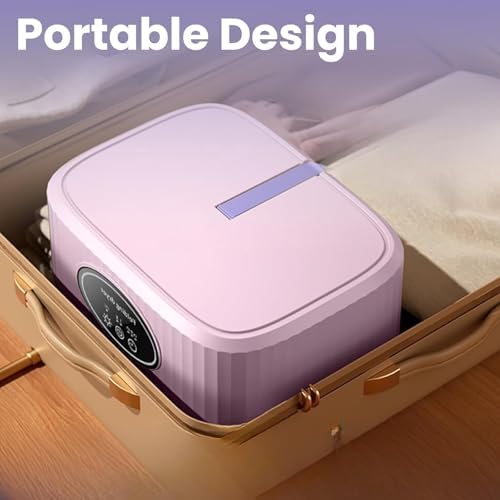 Portable 600W Electric Clothes Dryer - 360° Circulation Heating, Timed Multi-Mode Drying, Compact Folding Design for Home & Travel, Efficient & Energy-Saving Solution