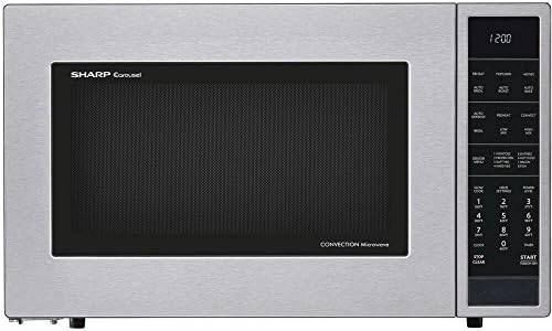 Sharp SMC1585BS 1.5 cu. ft. Microwave Oven with Convection Cooking in Stainless Steel