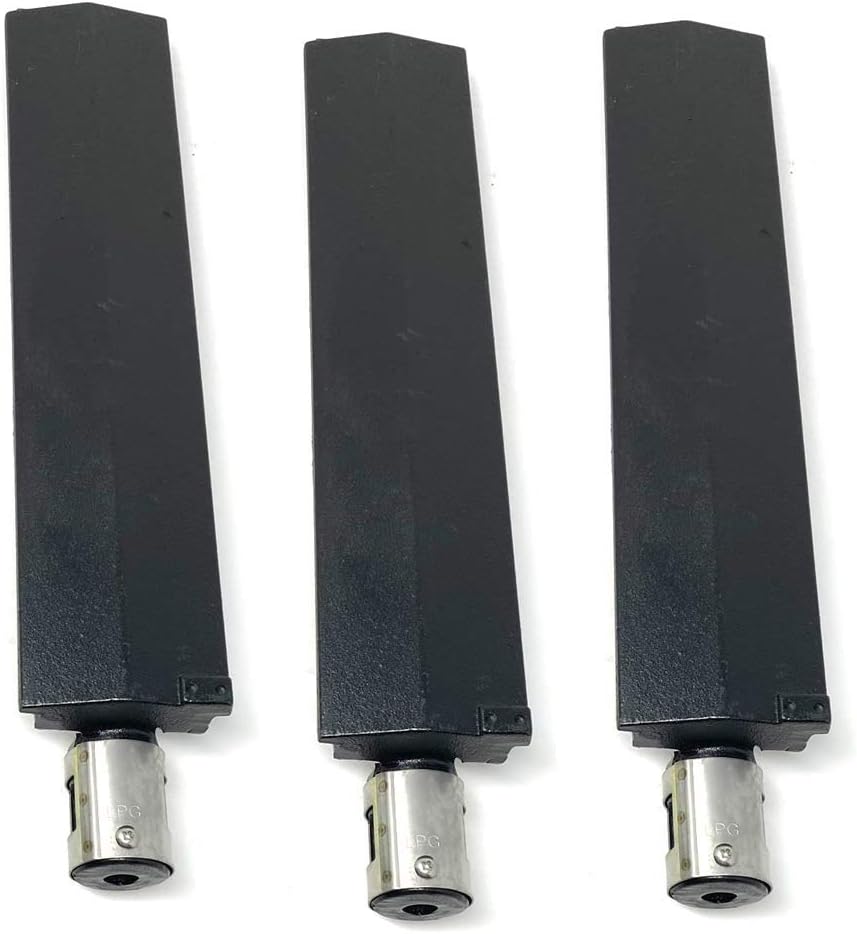 Grill Parts Zone Replacement Cast Iron Burner for BG1793B-A, BG179A, 503225, 98162 (3PK) Gas Models