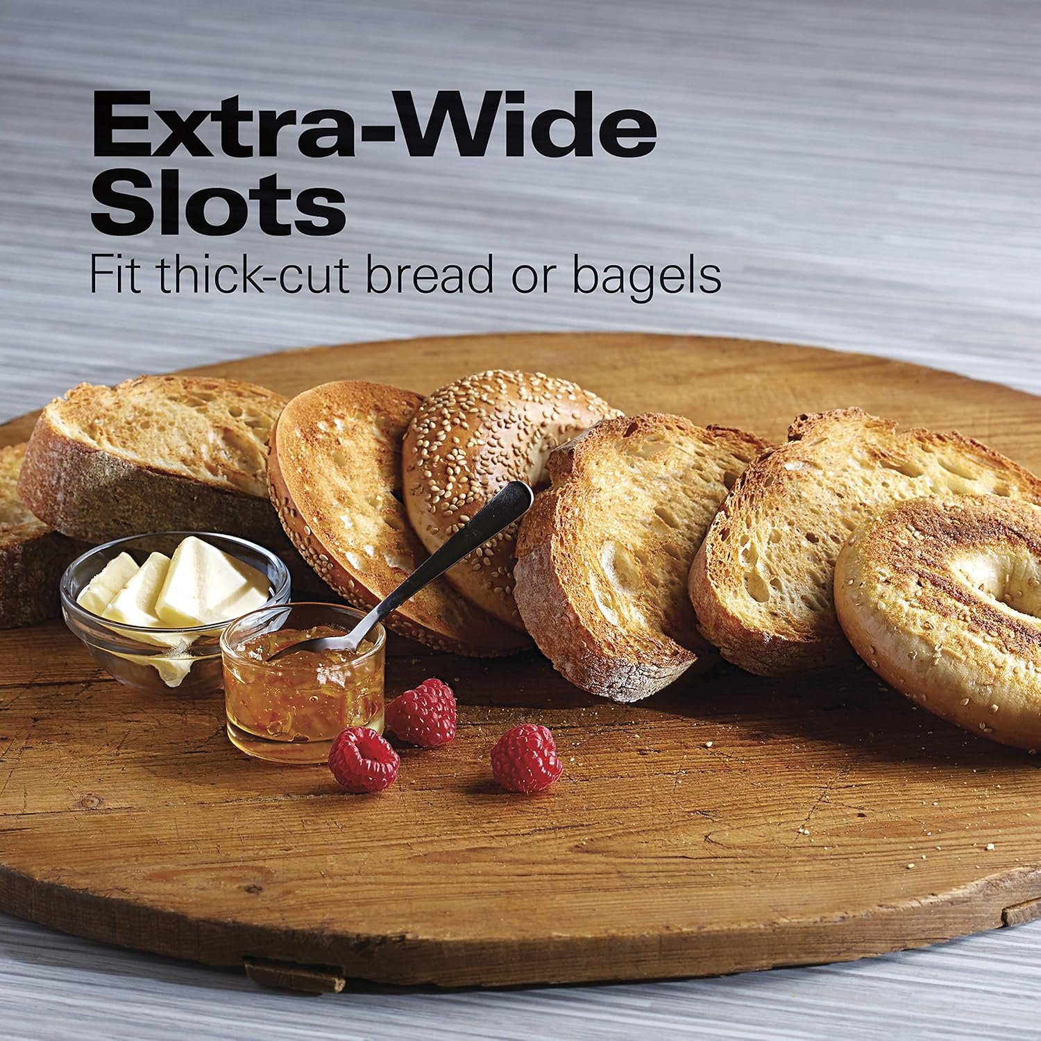 Hamilton Beach 2 Slice Extra Wide Slot Toaster with Bagel & Defrost Settings, Shade Selector, Toast Boost, Auto Shutoff, Black & Stainless Steel (22633) and Hamilton Beach Power Elite Wave Action blender-for Shakes & Smoothies, Puree, Crush Ice, 40 O