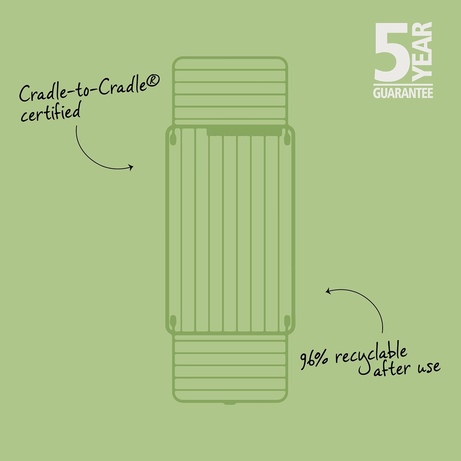 Brabantia HangOn Drying Rack, 59 ft (18m) (Matte Black), Large Capacity Clothes Drying Rack for Up to One Full Machine Load, Foldable Laundry Stand for Large and Small Items, No Pegs Needed