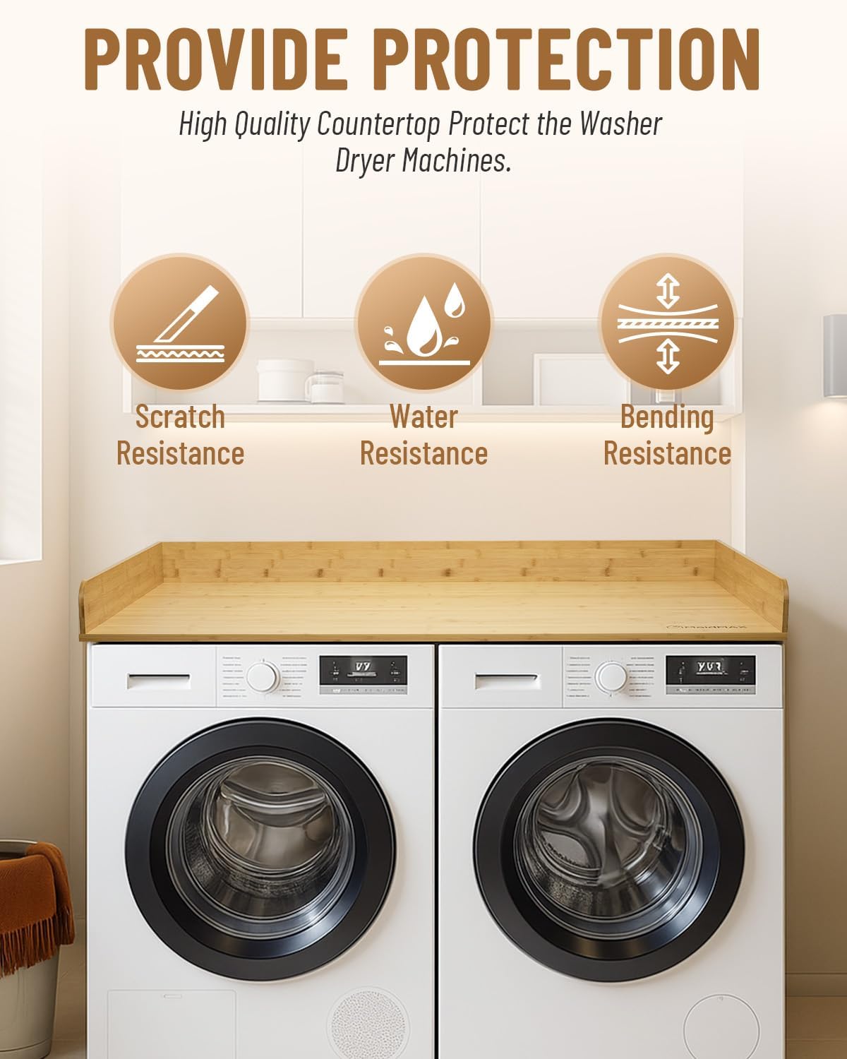 MaidMAX Washer Dryer Countertop, 54