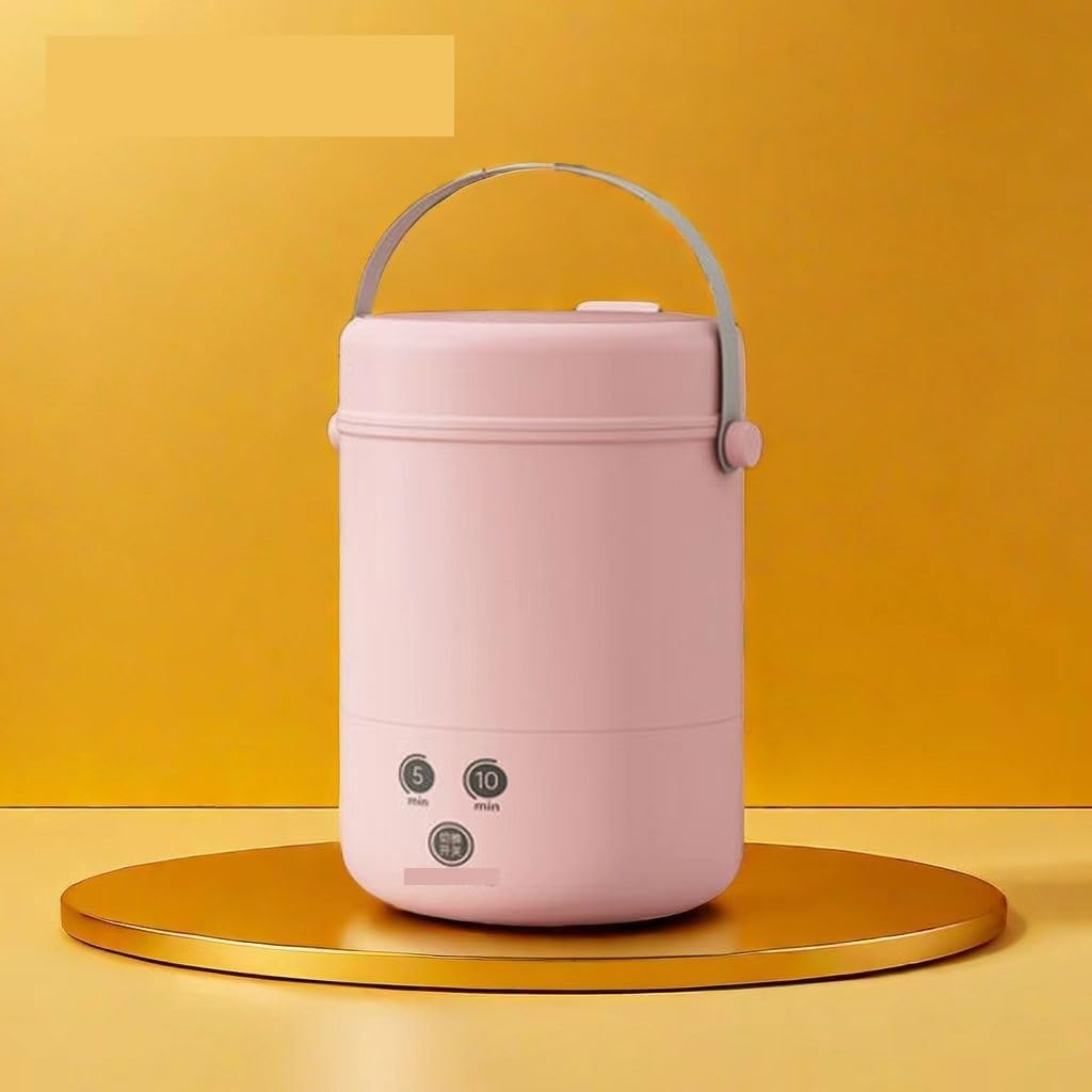 Compact Laundry. Blue Light Underwear Washing Machine Mini Socks Washing Semi-automatic Dormitory Dedicated .Portable(Pink)