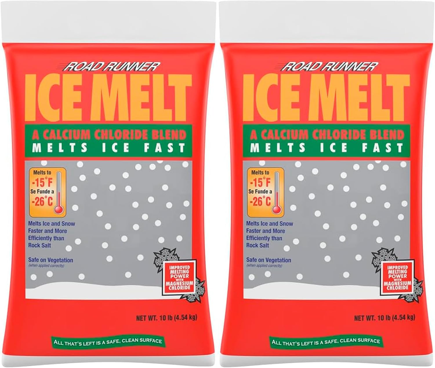 Scotwood Industries Ice Melter Road Runner, 50 lb (2 Bags)