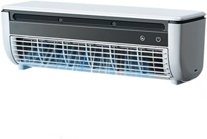 Portable Air Conditioner - Wireless Wall Mounted AC with 3 Wind Modes for Fast Cooling - 10 dB Quiet for Indoor Rooms,Bedroom,Kitchen (white)