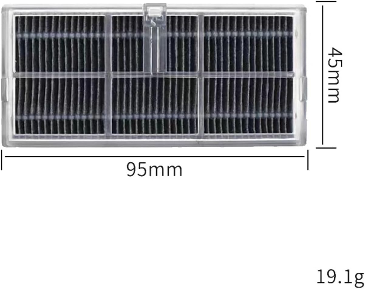 HEPA Filters for L10s Pro Ultra Heat / X30 Ultra / L10s ULT X40 Ultra / X40 Pro Vacuum Cleaner Replacement Accessories(12PCS Filter)