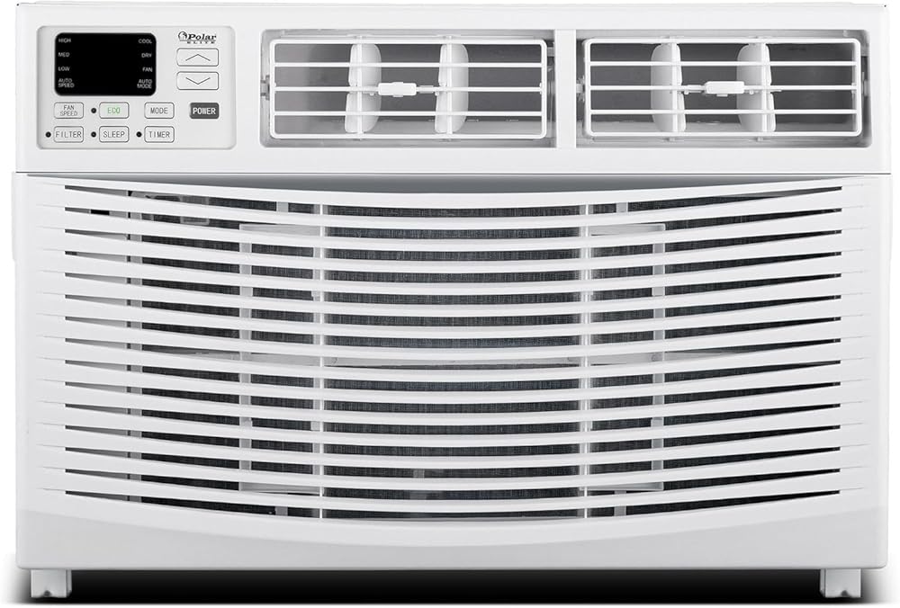 Memorex 12,000 BTU Window Air Conditioner, Cools Up to 550 Sq. Ft., Quiet Operation, Cool/Fan/Dry Modes, Digital Display, Remote Control, Easy Install & 2-Year Warranty