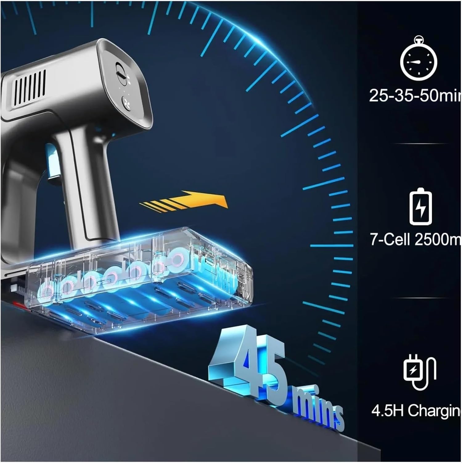 Cordless Handheld Vacuum Cleaner 30Kpa 350W Powerful 8 In 1 Lightweight Stick Vacuum Compatible With DEVOAC S11(S11 PRO Pink)