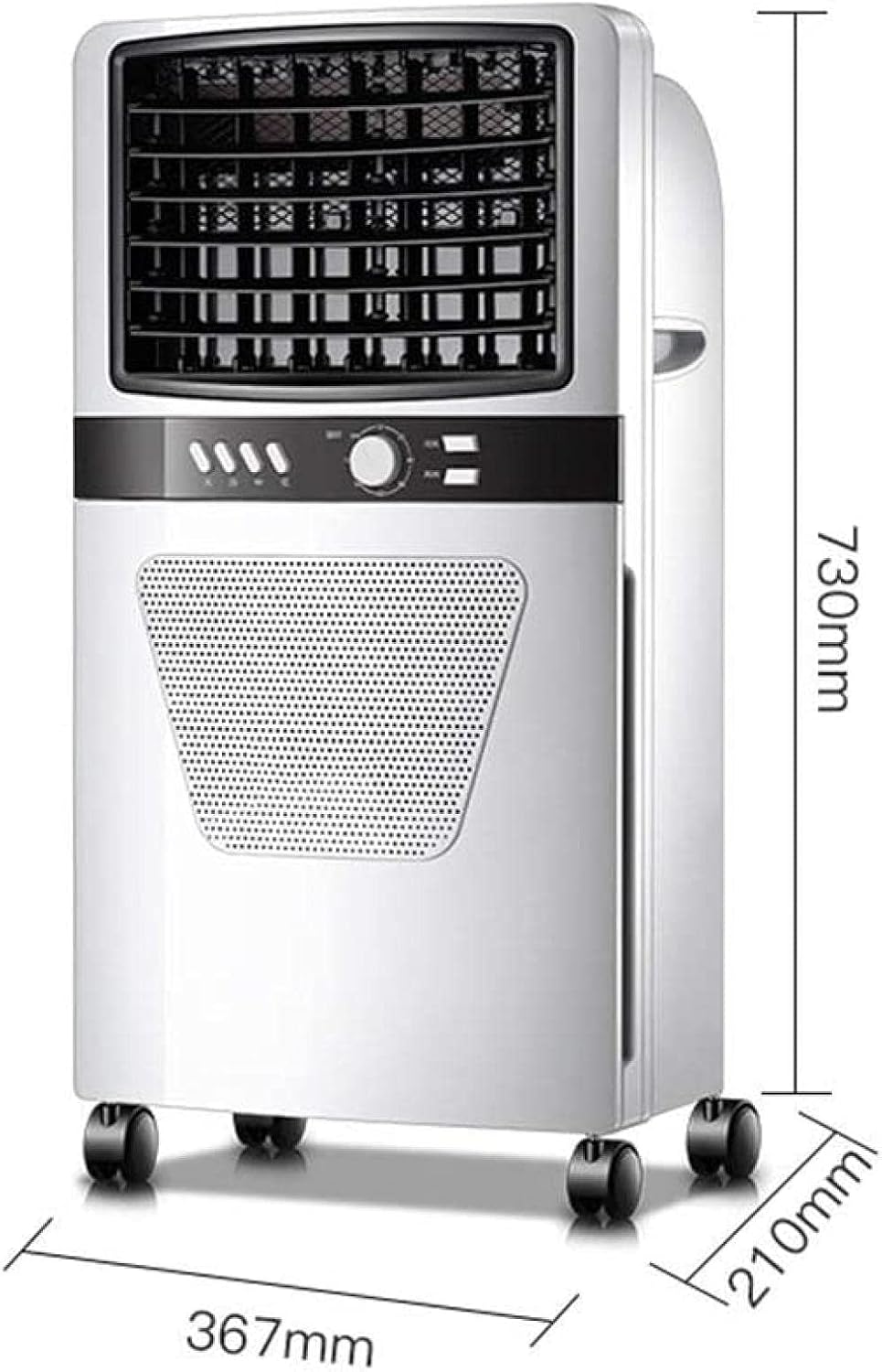 Portable Air Conditioner Cooler Air Conditioner Mobile Without Hose Refrigeration Single Cold Type Air Cooler Refrigerator Small Air Conditioning Dormitory Water Cooled Ai