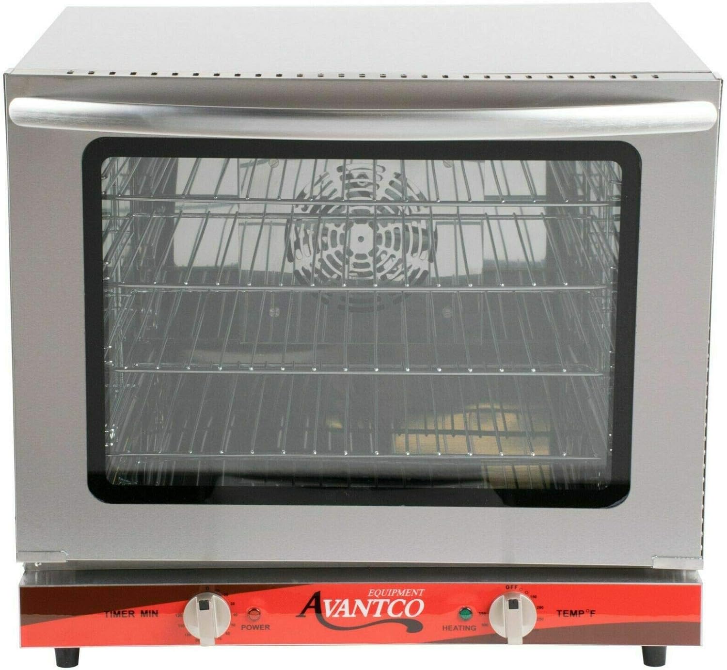 Avantco CO-28 Half Size Countertop Convection Oven, 2.3 Cu. Ft. - 208/240V, 2800W