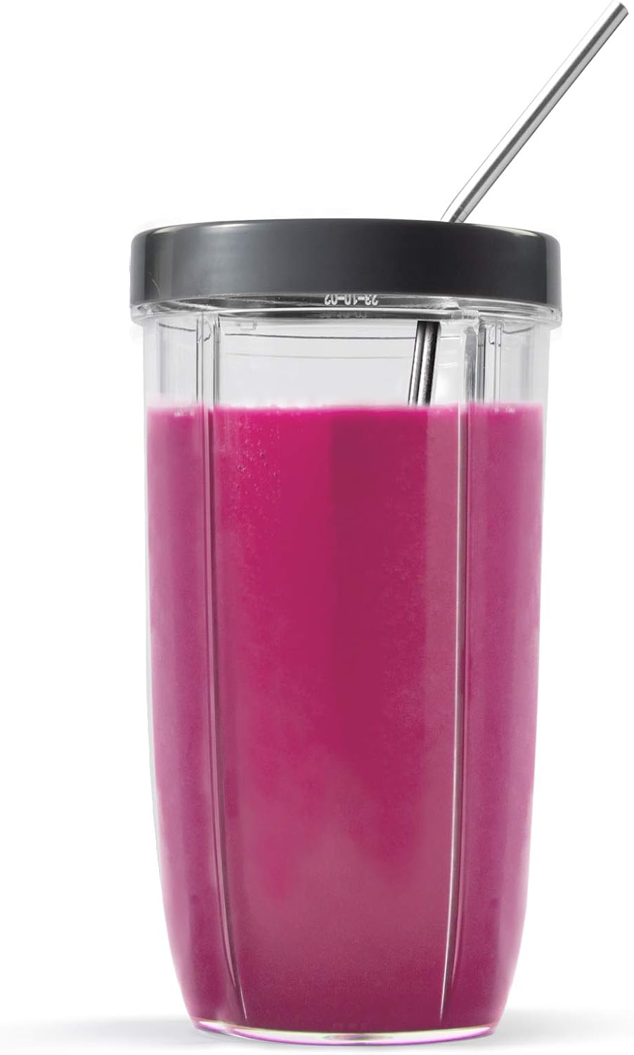 nutribullet Ultra Personal Blender NB50500, 32 oz, Gray & 4-pack Metal Straws