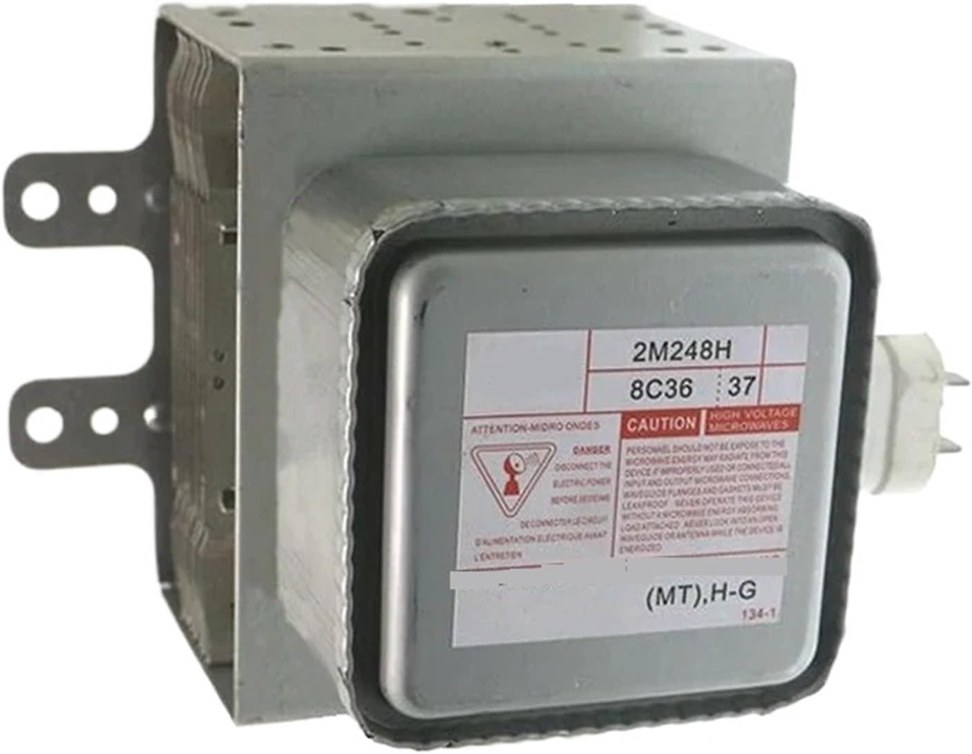 Microwave Oven Magnetron, Model Number 2M248H, Power 1000W, Air Cooled, For DD