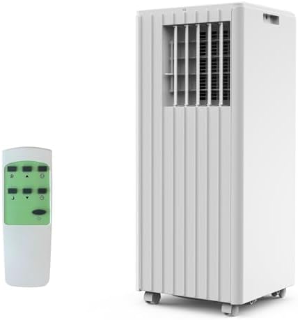 8000Btu Portable Air Conditioner, 3 in 1 portable ac unit with fan, dehumidification, cooling 350sq.ft, room air conditioners with smart control, remote control, ultrafiltration dust removal