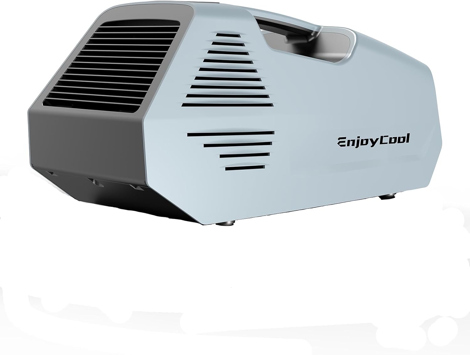 Air Conditioner Portable Air Conditioner Camper Portable Camping Remote Control Camper Air Conditioner Portable Air Conditioner 2380BTU Dehumidifier AC for Truck Outdoor/RVs/Fishing or Pet B