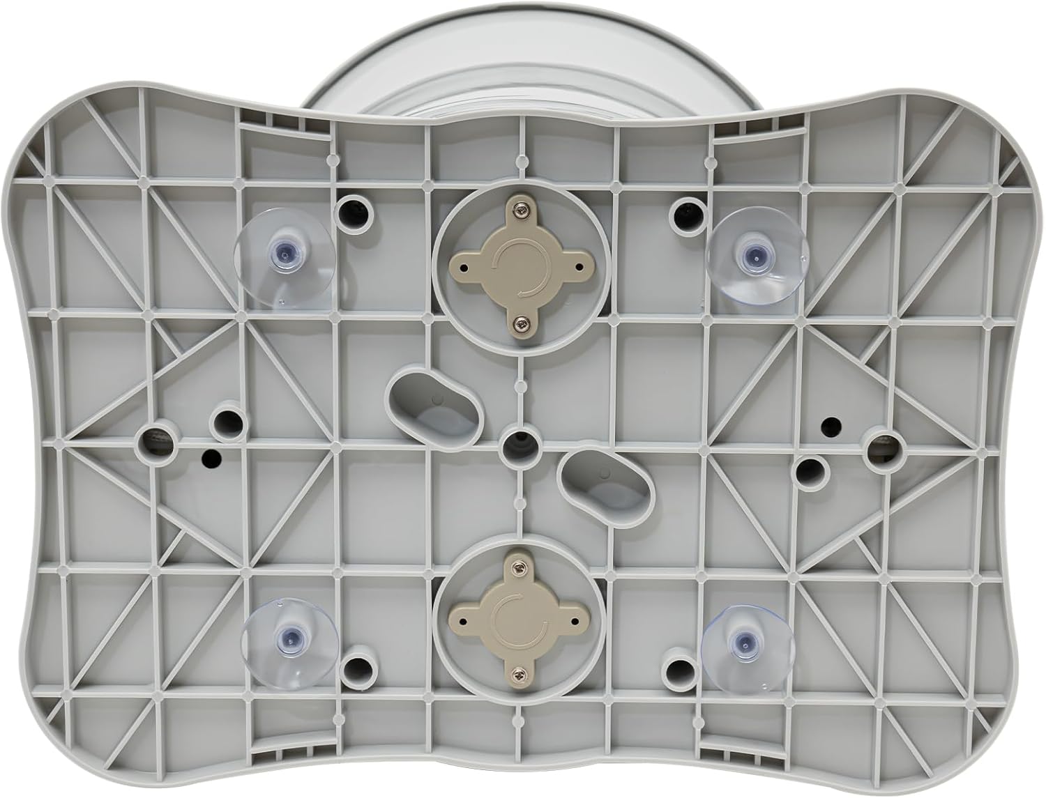 2.4Gal Manual Clothes Dryer Portable Mini Dryer for Clothes, Foot Powered Compact Spin Dryer Machine, Non Electric Laundry Dryer for RV, Camping, School, Apartment, Dorm (White)