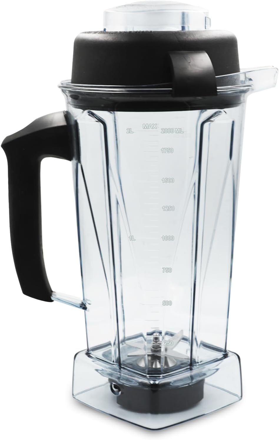 Blender Pitcher 64oz, Compatible with 5200 5000 5300 6300 VM0101 VM0103 VM0197 Classic/Explorian/Commercial Series etc Container Jar Cup, 2-year full warranty