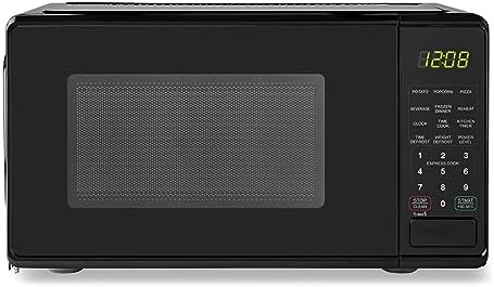 0.7 cu. ft. Countertop Microwave Oven, 700 Watts (Color : Black)