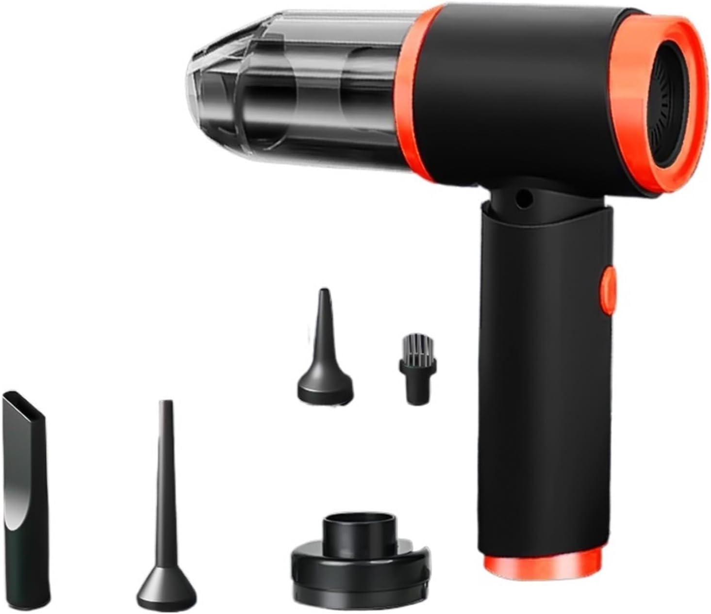 Small Portable Strong Suction 12v Wired car Special Vacuum Cleaner, a Tool for Cleaning Gaps and Garbage in The car(Orange)