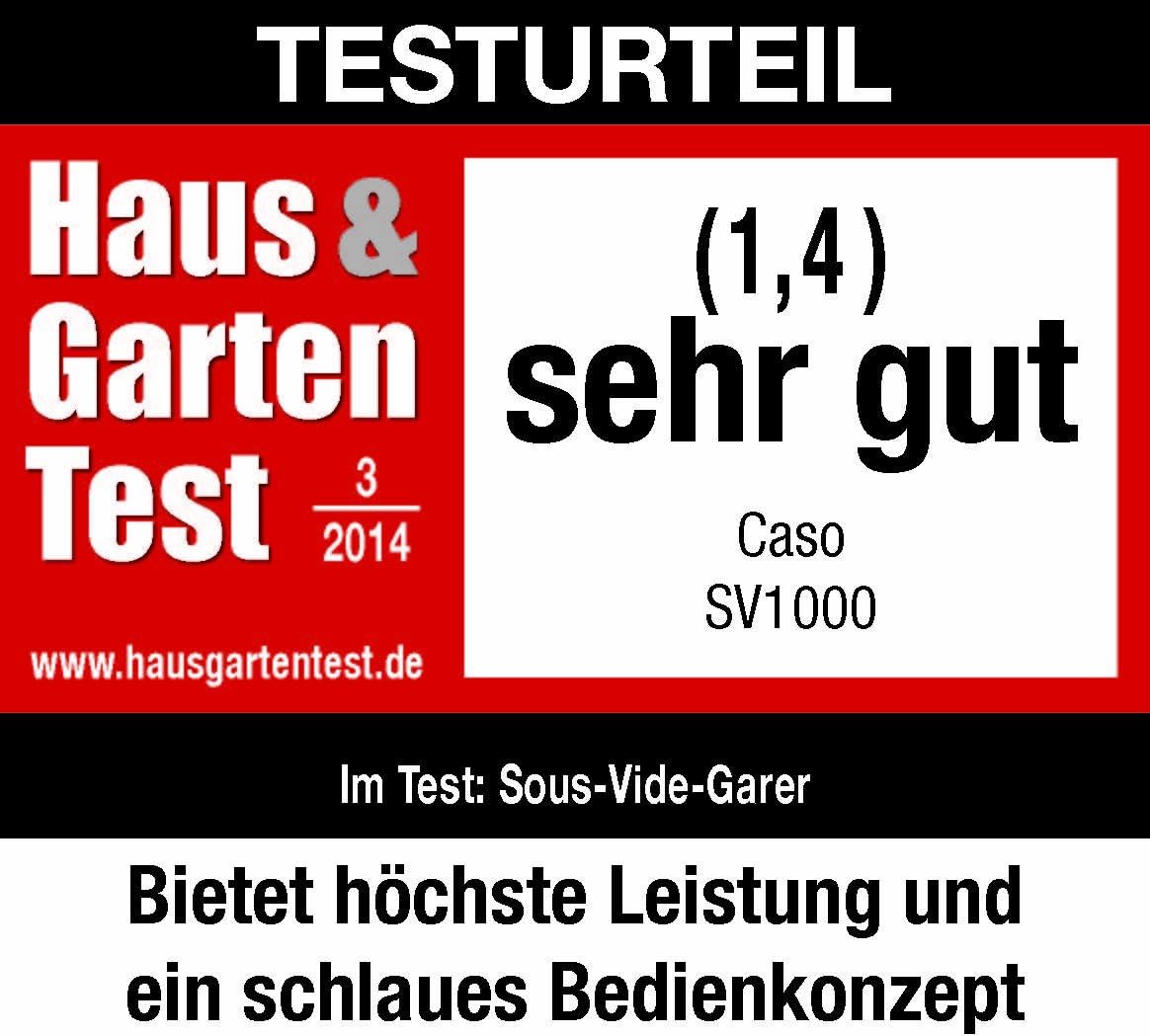 Caso 1305 Sousvide Center, Black