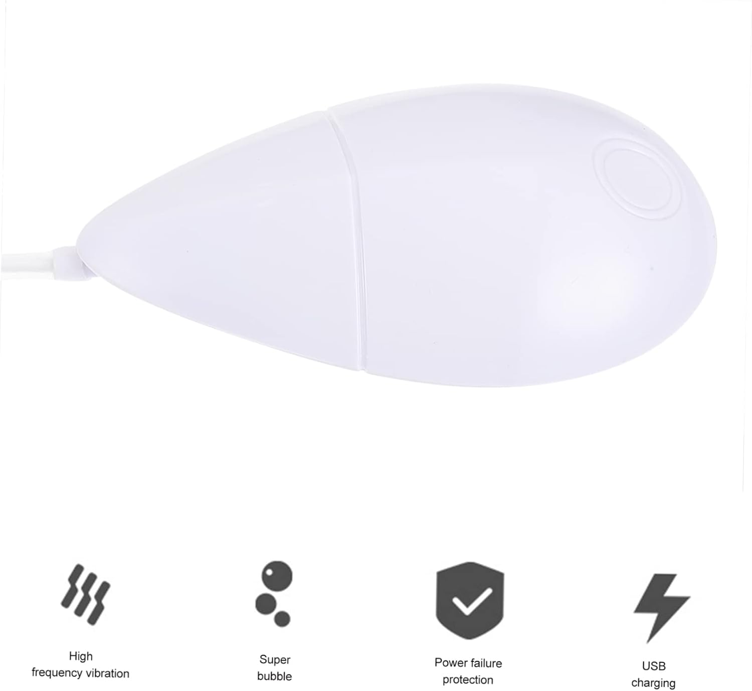 Portable Mini Clothes Washer Ultrasonic Bubble Washer for Travel and Small Spaces Compact Washing Machine Unique Mouse Shape Design