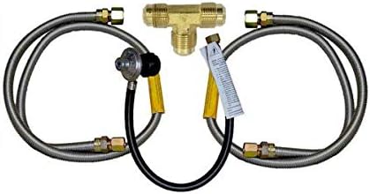 Gas Grill and Side Burner Connector Package Gas Type: Propane Gas