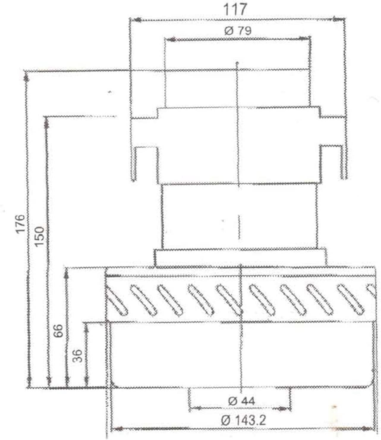 Vacuum Cleaner Motor 1400W - CG60. Vacuum Cleaner Motor. Compatible for Karcher 2501