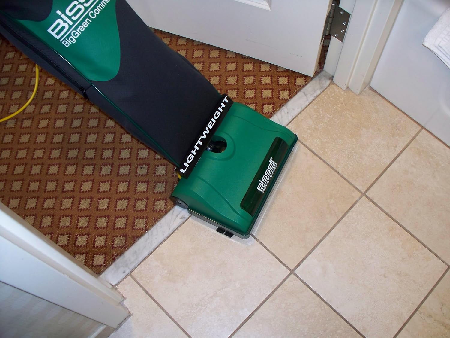 Bissell Commercial Bissell BigGreen Commercial Bagged Lightweight (8lb), Upright, Industrial, Vacuum Cleaner, BGU8000