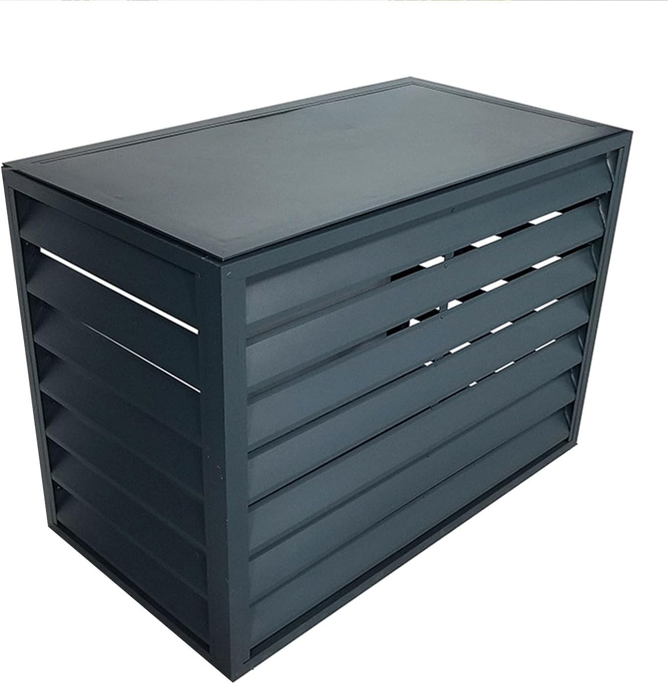 Air conditioner outdoor unit protective cover,Air conditioner outdoor unit aluminum cover,Outdoor unit mini split air conditioner cover,Noise Reduction,Dustproof and waterproof,suitable for outdoor (