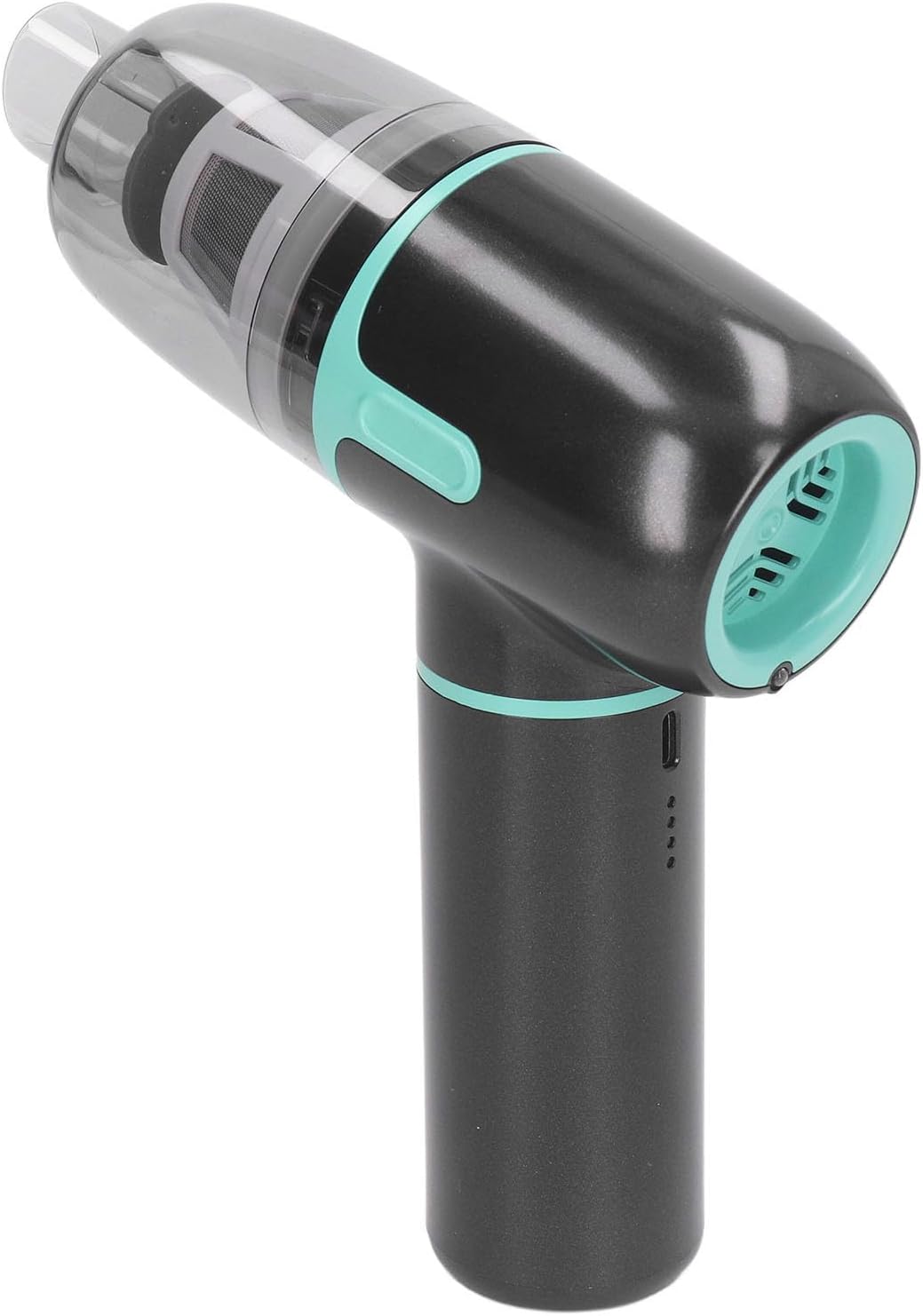 Handheld Vacuum Cleaner, 3 Gear Air Duster Strong Suction Force High Efficiency Particulate Filter Cordless for Industrial