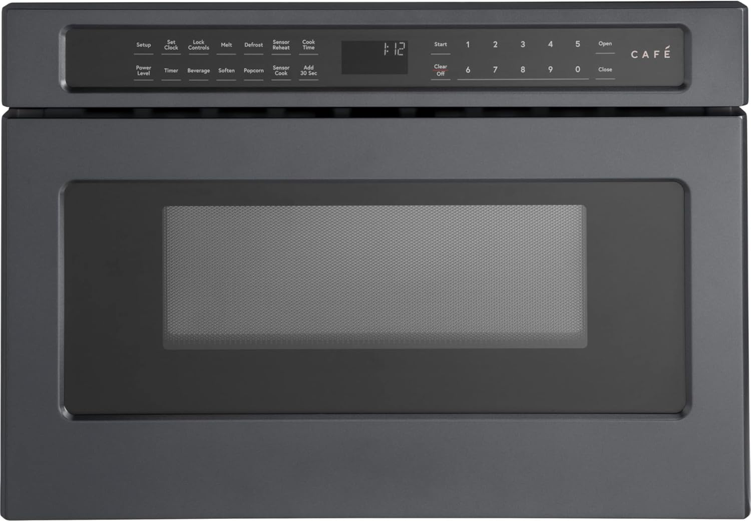 Café CWL112P3RD5 1.2 Cu. Ft. Matte Black Microwave Drawer
