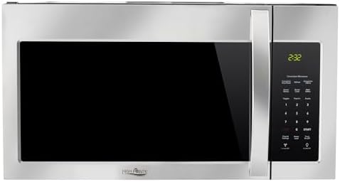 Tough Grade 1.5 Cu. Ft. Stainless Steel Over-the-Range RV Microwave with Sensor Cooking, Rack for Two-Level Heating, Vent & Light | 120V