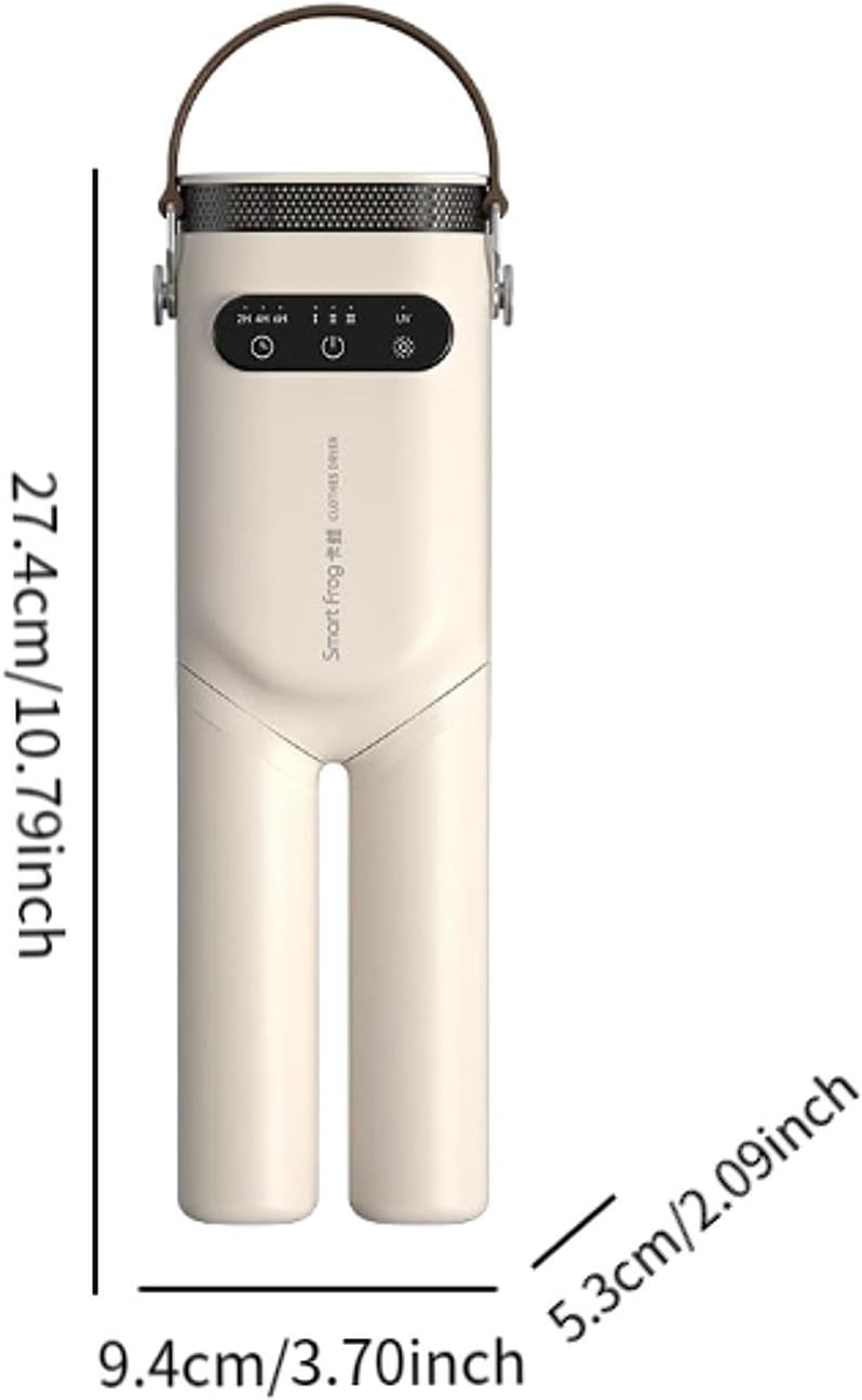 pistro Portable Clothes Dryer Laundry Dryer Easy to Use Mini Dryer Machine Electric Drying Machine for Travel Laundry Baby Clothes